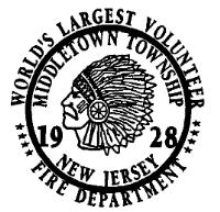 Middletown Township Fire Department Logo